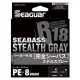 Seaguar R18 Kanzen Seabass Stealth Gray 150m 1,5Gou Trecciato