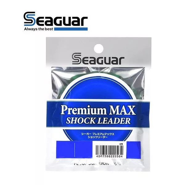 Seaguar Premiummax Shock Leader 20m 34lb PE8 Fluorocarbon terminale monofilo