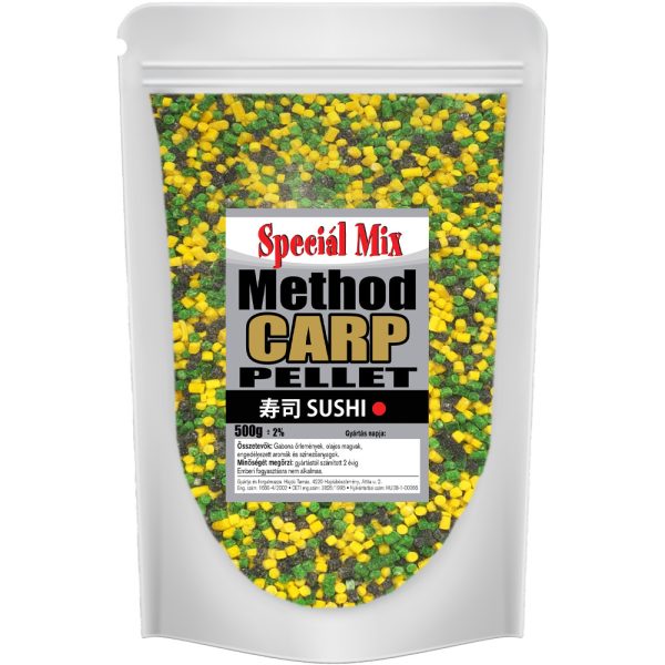 Speciál Mix 2,5mm Sushi Pellet per Carpa da Metodo 500gr