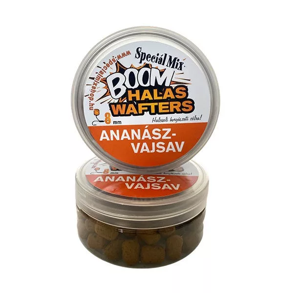 Speciál Mix 8mm Ananas-Acido Butirrico Boom Solubile, Pesce Wafters Dumbell 20gr