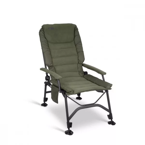 Sonik Bank-Tek Hi-Back Recliner 67x85x22cm Sedia da Pesca