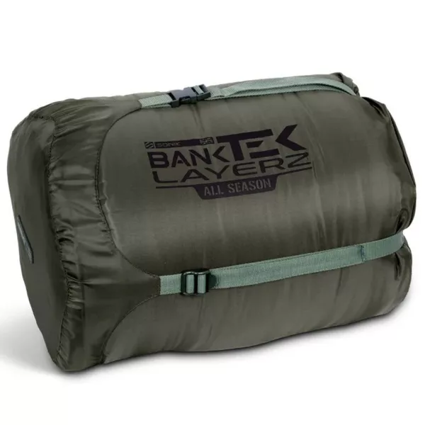 Sonik Bank-Tek Layerz All-Season Sleeping Bag Sacco a pelo