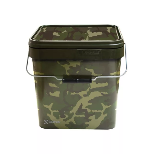 Sonik Camo Square Bucket 10l Secchio