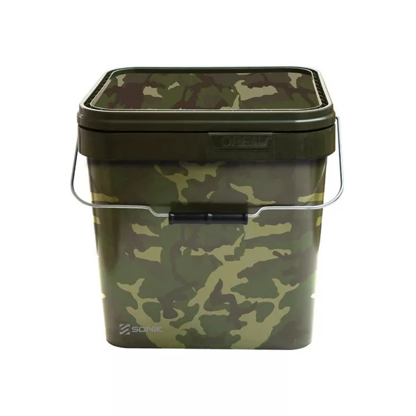 Sonik Camo Square Bucket 17l Secchio