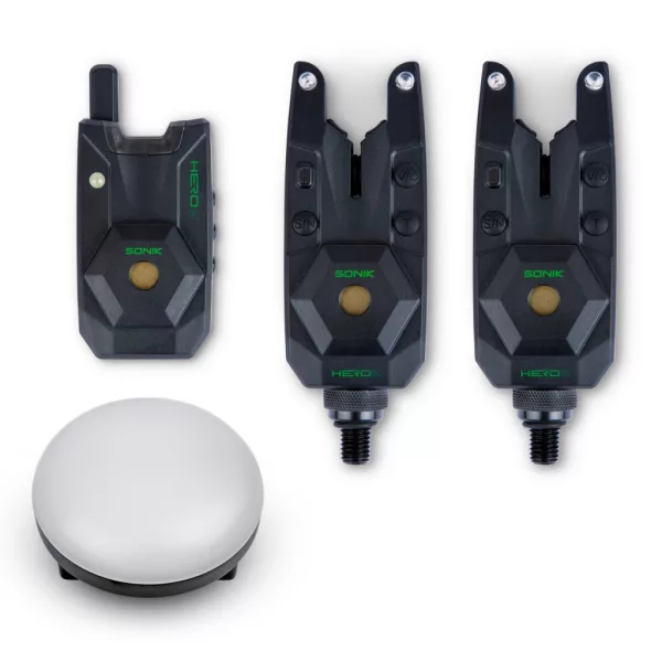 Sonik Herox Bite Alarm Set 2+1+Bl Set di segnalatori acustici elettronici