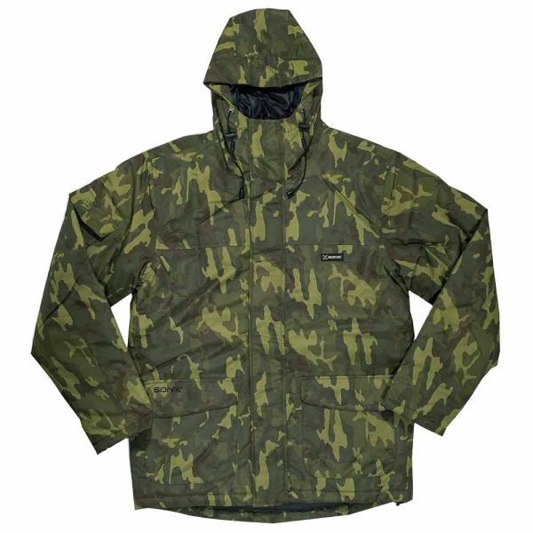 Sonik Heavy Weight Padded Jacket Camo L