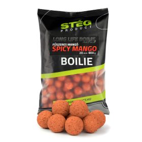 Stég Long Life Boilie 20mm Mango Speziato Boilie 800gr