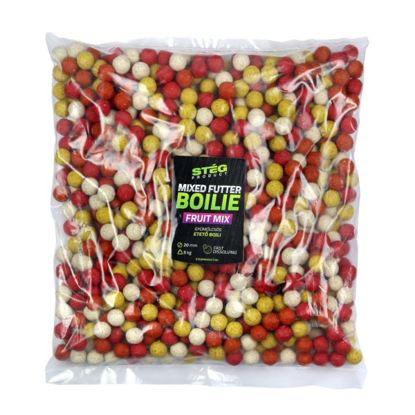 Boilie da pastura Stég Futter 20mm Fruttato 5kg
