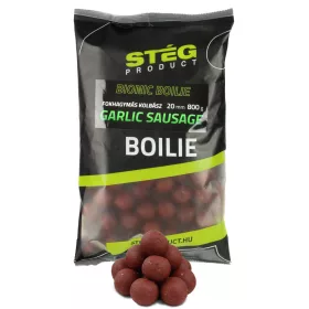   Stég Bionic Boilies 20mm Aglio-Salsiccia Boilie da Pastura 800gr