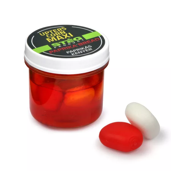 Stég Upters Corn 14mm Imitazione Esche Pane Paprika 8pz