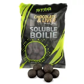 Stég Product Bojli Solubile 24mm Cioccolato-Fegato 1kg