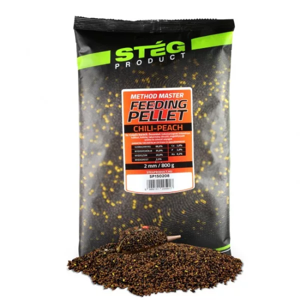 Stég Feeding Albicocca Piccante 2mm 800gr Pellet da Pastura