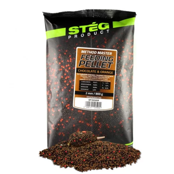 Stég Feeding Cioccolato-Arancia 2mm 800gr Pellet da Pastura