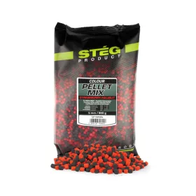 Pellet Mix Stég 5mm Fragola-Halibut 800gr