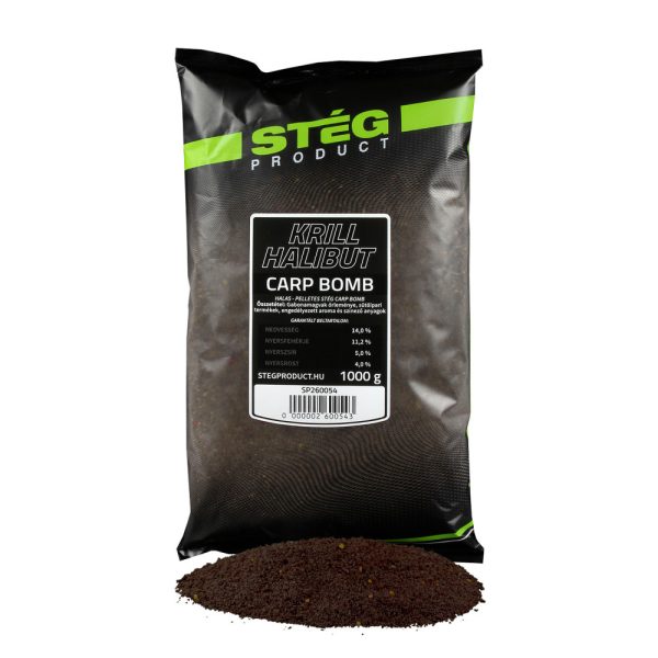 Stég Carp Bomb Pastura - Krill-Platessa 1kg