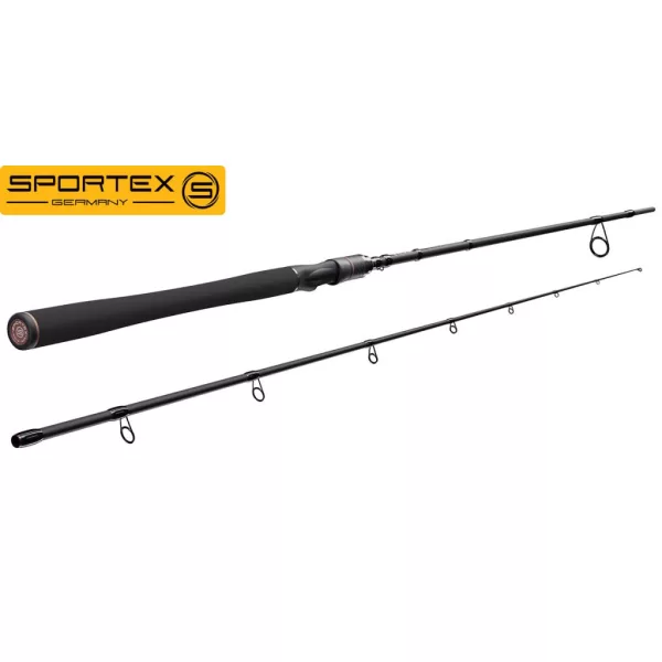 Sportex Kev Nitro RS-2 Troling Spin 2,65m 65-142gr Canna da Spinning in 2 Pezzi