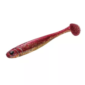 Major Craft Stabi Shad Slim 10,2cm #001 Red Gold Gumihal 4db