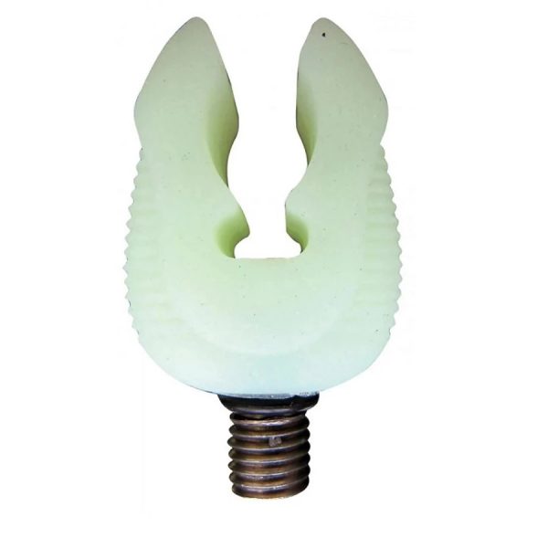 EuroCarp Forcella in Gomma Fosforescente