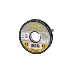   Stroft FC2 Kristálytiszta Áttetsző 0,22mm 25m Fluorocarbon Előkezsinór