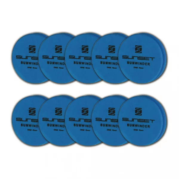 Sunset - SUNWINDER 65MM - BLUE - 10PCS - Porta-finali in EVA