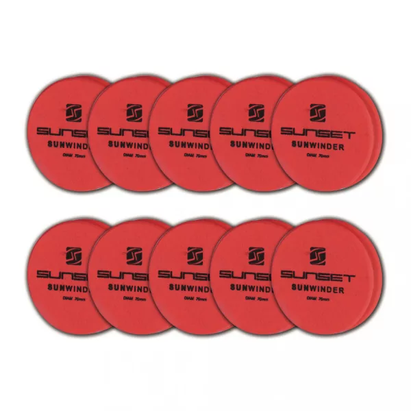 Sunset - SUNWINDER 65MM - ORANGE - 10PCS - Porta-finali in EVA