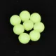 Sunset - BEADS FLOATING ROUND LUMINOUS GREEN 8mm X20 - Stopper