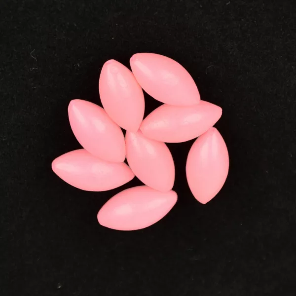 Sunset - BEADS FLOATING OVAL LUMINOUS PINK 5x10mm X20 - Stopper