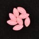 Sunset - BEADS FLOATING OVAL LUMINOUS PINK 7x15mm X20 - Stopper