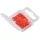 Sunset Micro Glass Beads Rosse 1,5mm Perline di Vetro 200pz