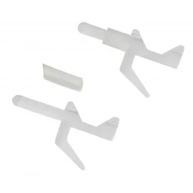   Sunset Plastic Bait Clip + Tube ST-S2301 Clip in plastica L 5pz