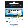 Sunset Sunhooks SW 1263NI N°8 Amo da Feeder con occhiello e ardiglione 20 pz