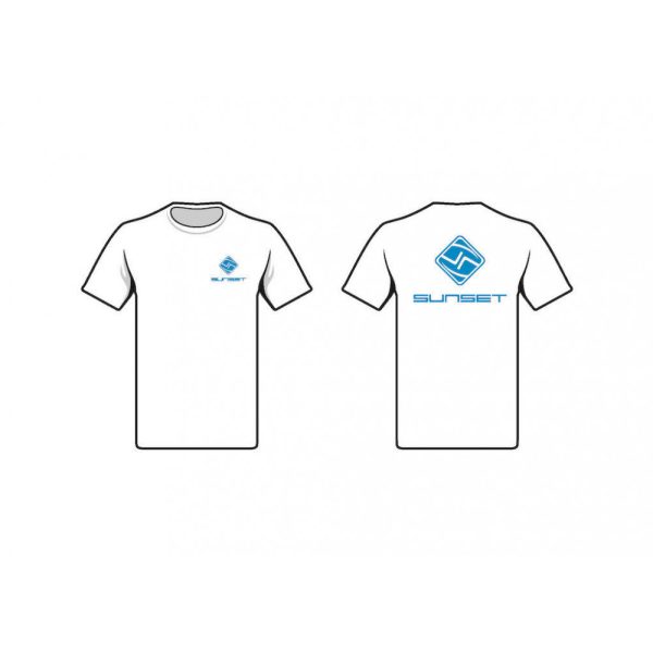 Sunset - MAGLIETTA BIANCA SUNSET L - Maglietta