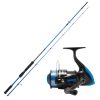 Sunset Canna Sunlure SW20 270-2 XH e Mulinello Sunfish ZXR 401 FD Set da Pesca Marina
