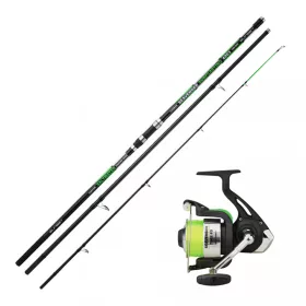   Sunset - SEAVENGER SURFCASTING 420-3 (100/250g) + SEAVENGER SW 7002FD - Set pesca marina