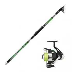   Sunset - SEAVENGER TELESHORE 360-7 (80/150g) + SEAVENGER SW 5002FD - Set pesca marina