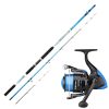 Sunset Sparta ZXR 210-3+1 Canna Pesante e Mulinello Sunfish ZXR 501 FD Set da Pesca in Mare