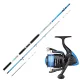 Sunset Sparta ZXR 210-3+1 Canna Pesante e Mulinello Sunfish ZXR 501 FD Set da Pesca in Mare