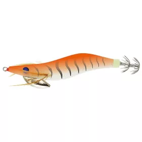   Sunset Sunsquid Bad Gambas Zebra Orange 11cm 20,4gr Sinking Squid Jig