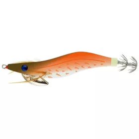   Sunset Sunsquid Bad Gambas Spotted Orange 8,0cm 10,3gr Sinking Squid Jig