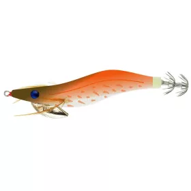   Sunset Sunsquid Bad Gambas Spotted Orange 9,5cm 15,2gr Sinking Squid Jig