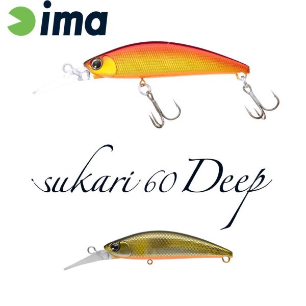 Ima Sukari 60 Deep 6cm 8gr 010 Orange Belly Ayu Wobbler