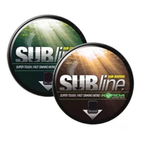   Korda Subline Ultra Tough 1000m - Green 10lb - monofilo principale da carpa