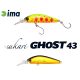 Ima Sukari Ghost 43SU 4,3cm 2,4gr 002 Gold Black Wobbler