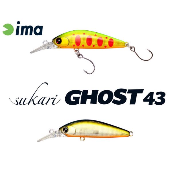 Ima Sukari Ghost 43SU 4,3cm 2,4gr 003 Classic Wobbler