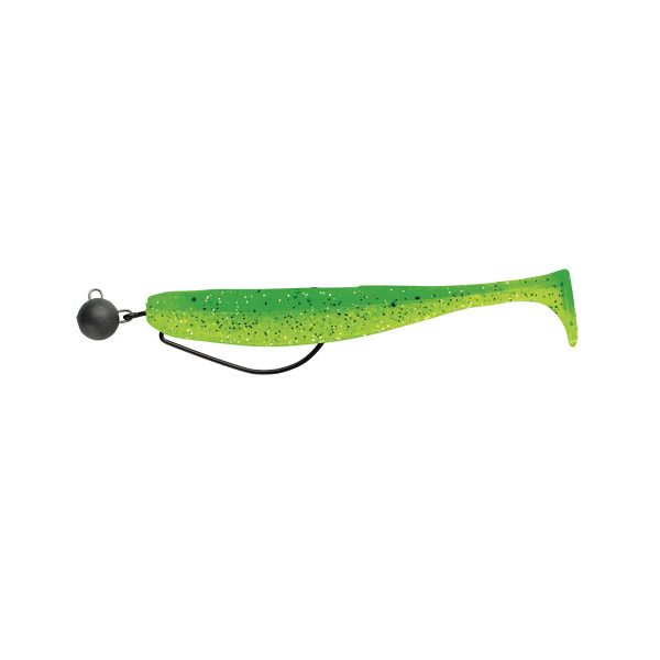 Swimy Cheburashka Pompei Shad Rig Esche in gomma K014 150mm - 14gr - Ready Rig - Piombo Cheburashka - Pre-assemblato