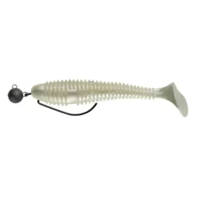   Swimy Cheburashka Galfion Fat Shad Rig Gomma PW 120mm - 10gr   - Ready Rig - Piombo Cheburashka - Pre-montato