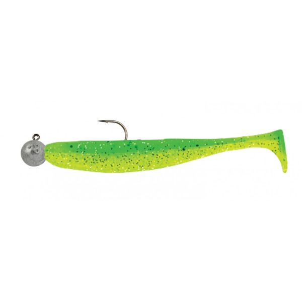 SWIMY Pompei Shad con testa piombata, Gomma K014 125mm - 12gr - Ready Rig