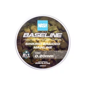 Nash Baseline Sinking Camo 0.20mm 1200m Filo trecciato