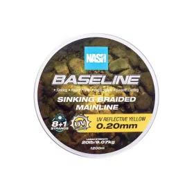 Nash Baseline Sinking UV Yellow 0.20mm 1200m Filo trecciato