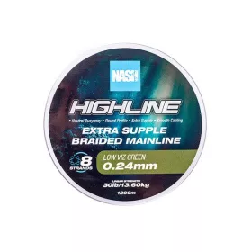 Nash Highline Verde 0,24mm 1200m Trecciato Filo Madre